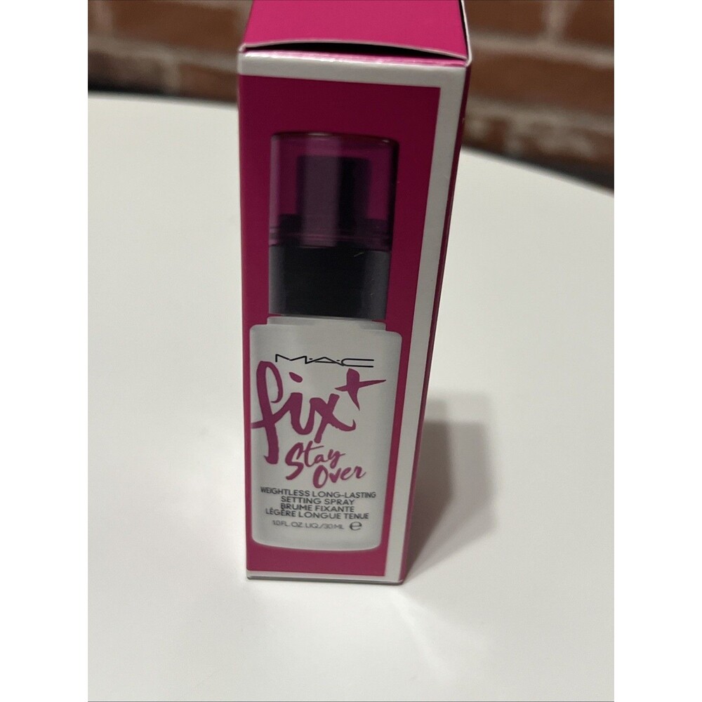 MAC FIX + STAY OVER ALCOHOL-FREE 16HR MAKEUP SETTING SPRAY 3.4 OZ / 100 ML NIB